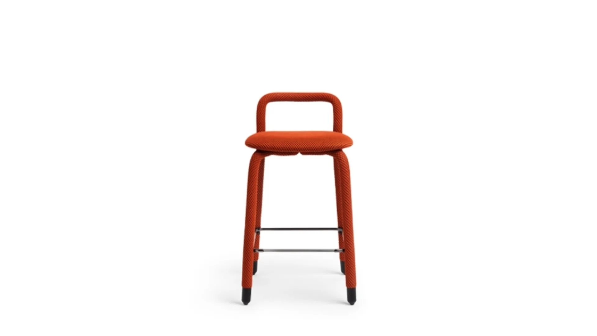 Sgabello imbottito Pippi di Midj