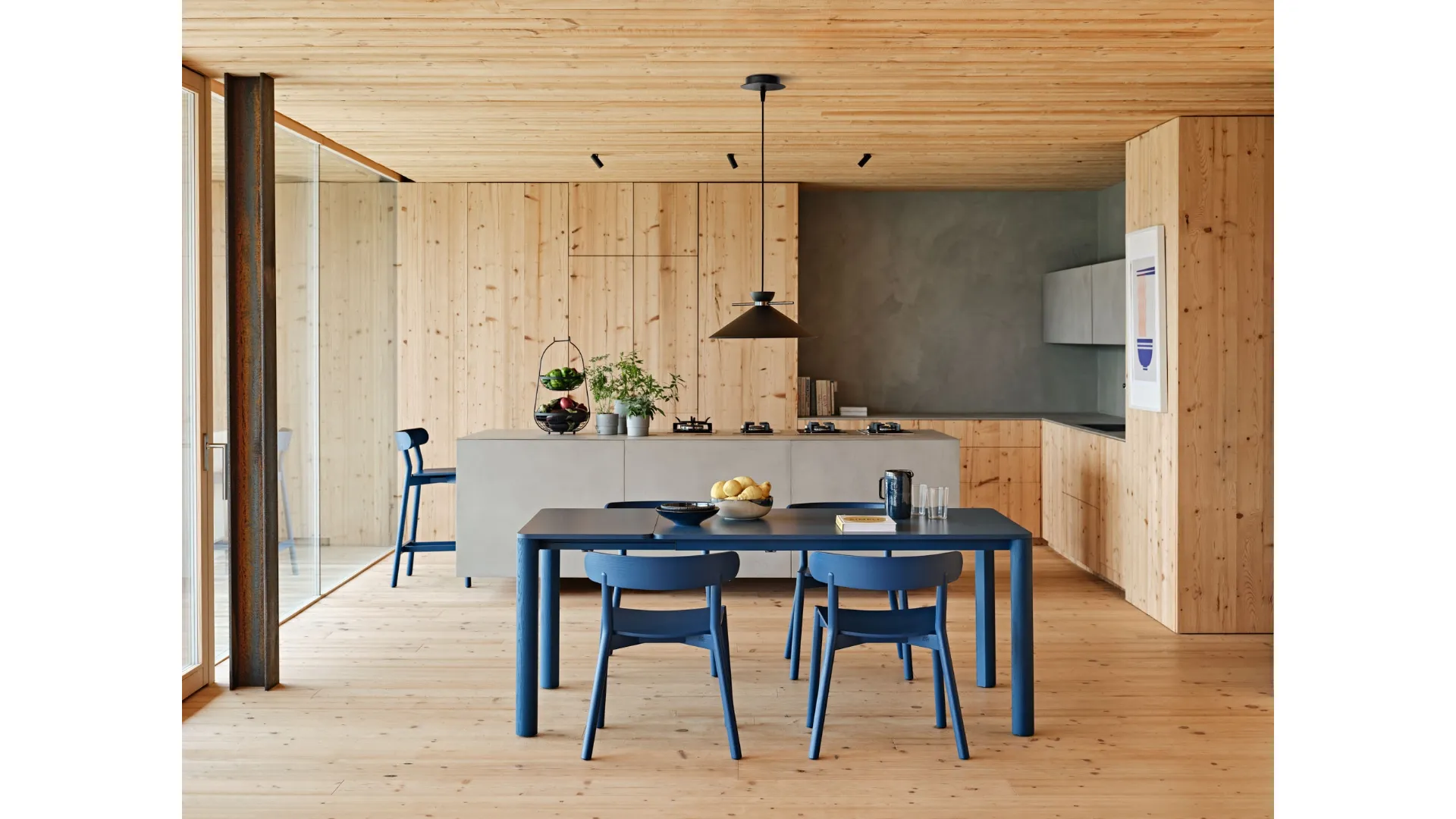 Sedia in legno Montera di Midj