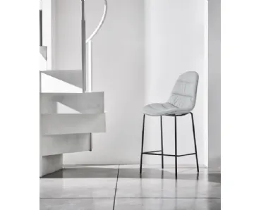 Sgabello Mood Rivestito di Bontempi