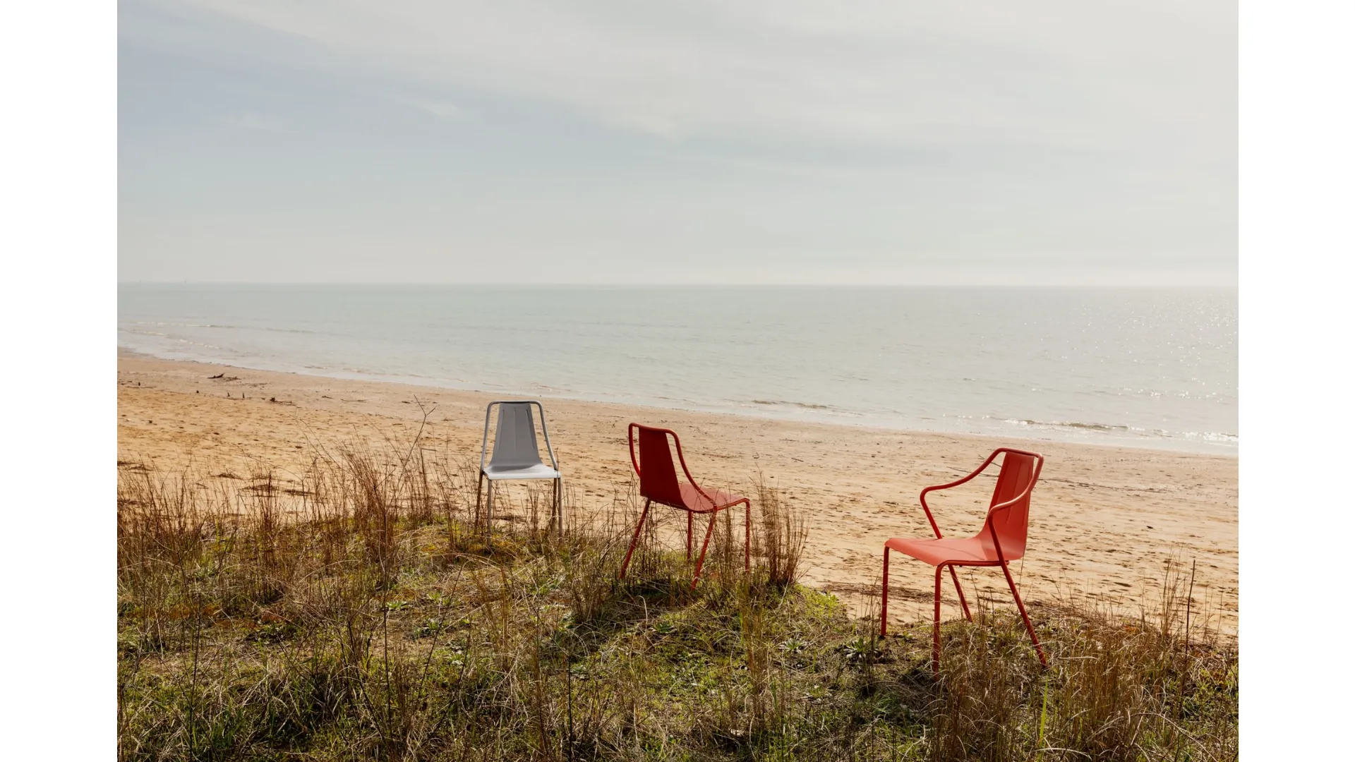 Sedia in metallo Ola di Midj