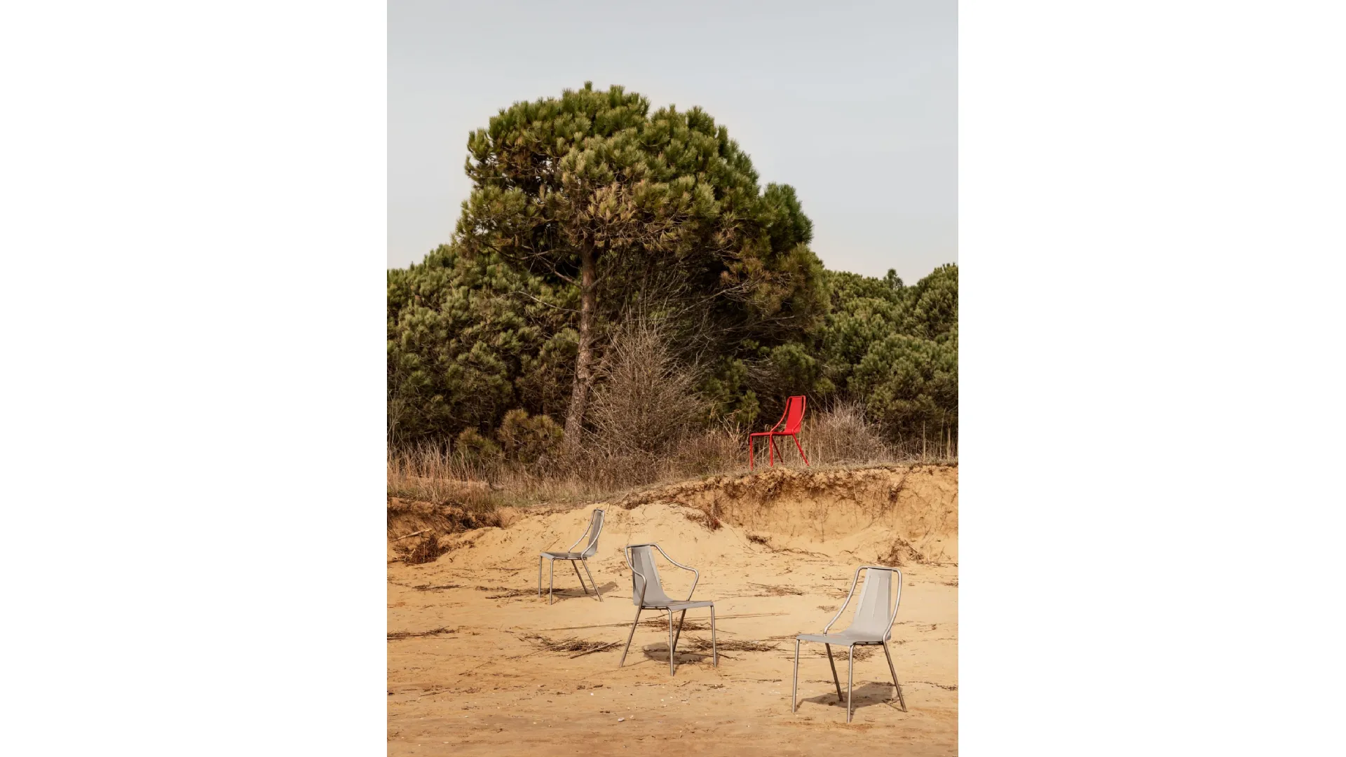 Sedia in acciaio inox Ola di Midj