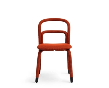 Sedia imbottita Pippi di Midj