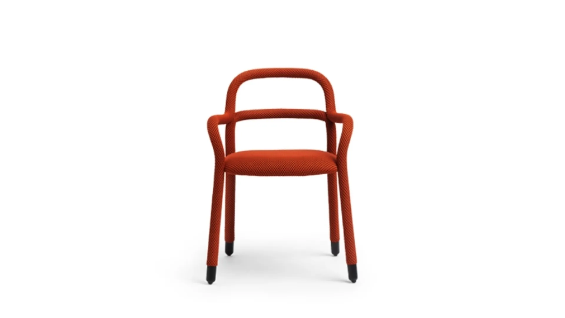 Sedia imbottita Pippi di Midj