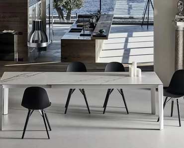 Tavolo allungabile Chef in SuperMarmo di Bontempi
