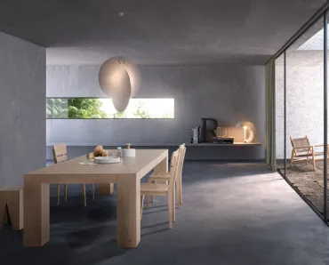 Tavolo allungabile Brooklyn in Rovere massello di Devina Nais