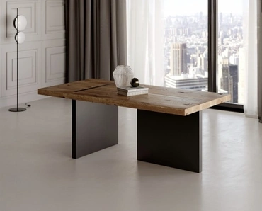 Tavolo Caracas in rovere invecchiato di Le Fablier