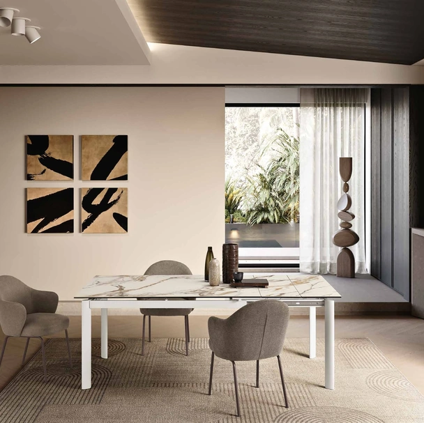 Tavolo Frost in gres porcellanato di Capodarte