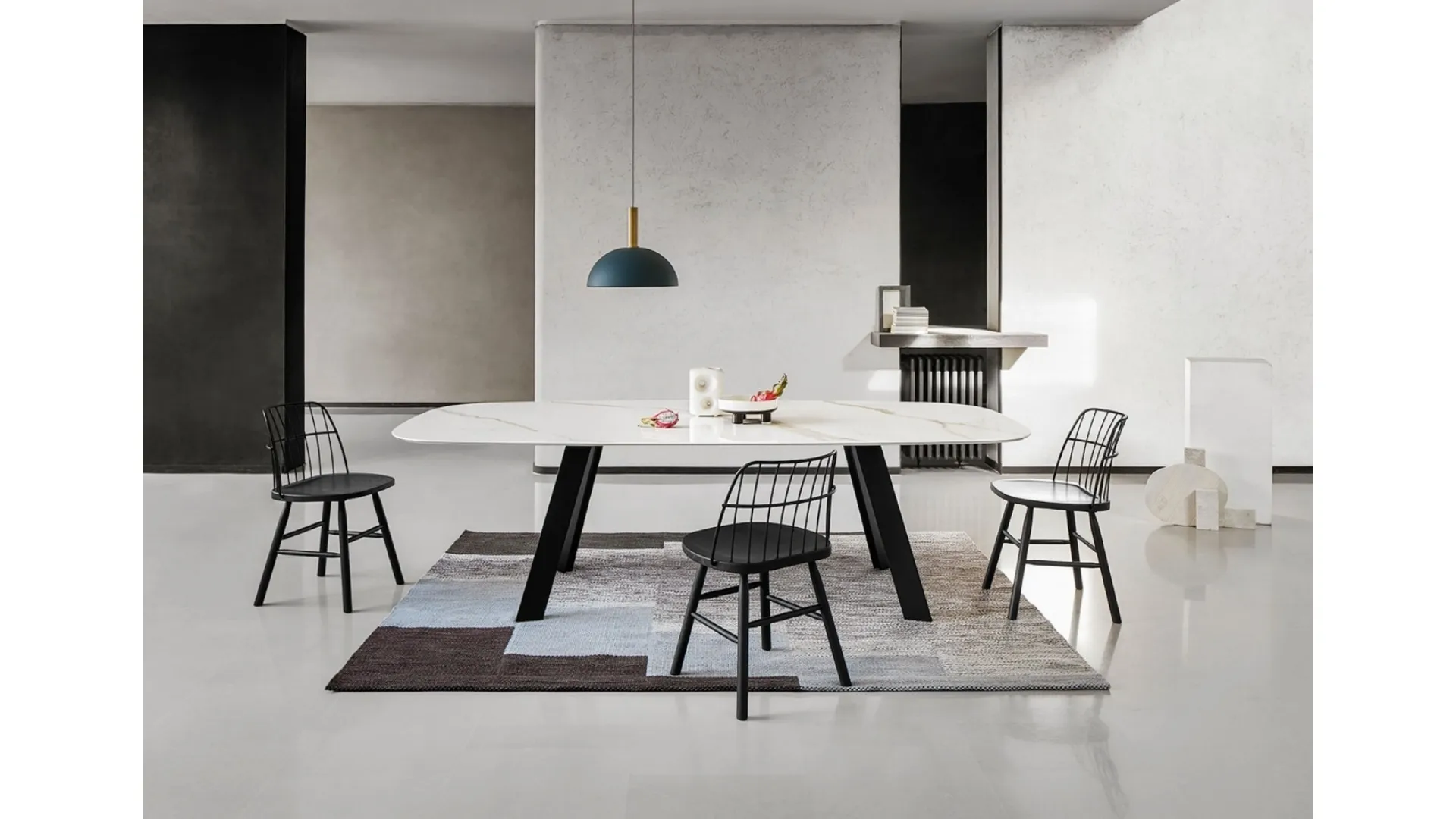 Tavolo in cristalceramica Alexander di Midj