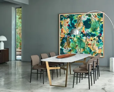 Tavolo Obi in Ceramica di Sangiacomo
