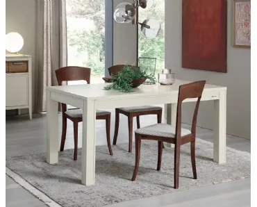 Tavolo in legno laccato Sambuco di Le Fablier