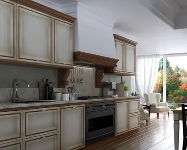 Cucina Classica lineare I Ciliegi composizione 06 di Le Fablier