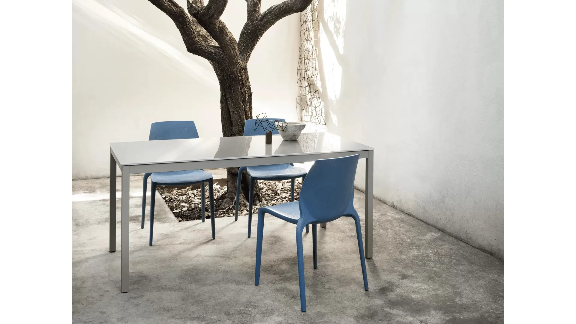Sedia da giardino impilabile Hidra Outdoor di Bontempi