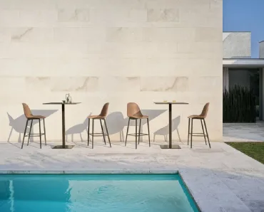 Sgabello Mood Barstool Outdoor di Bontempi
